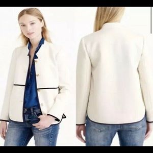 J CREW Tipped Twill Jacket Blazer